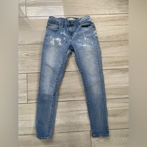 LEVI’S 701 ANKLE SUPER SKINNY JEANS